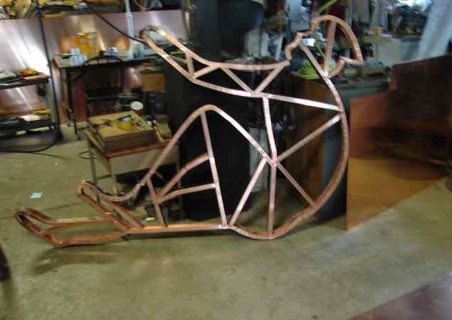 frame for biker body